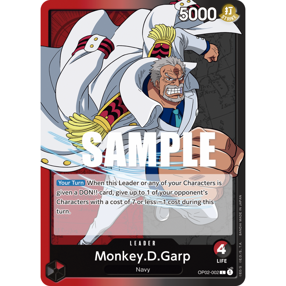 Monkey.D.Garp OP02-002