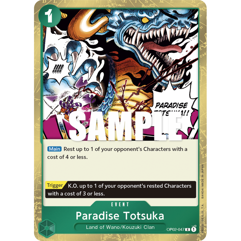 Paradise Totsuka OP02-047
