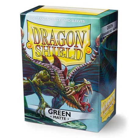 Fundas Dragon Shield Green Matte Standard