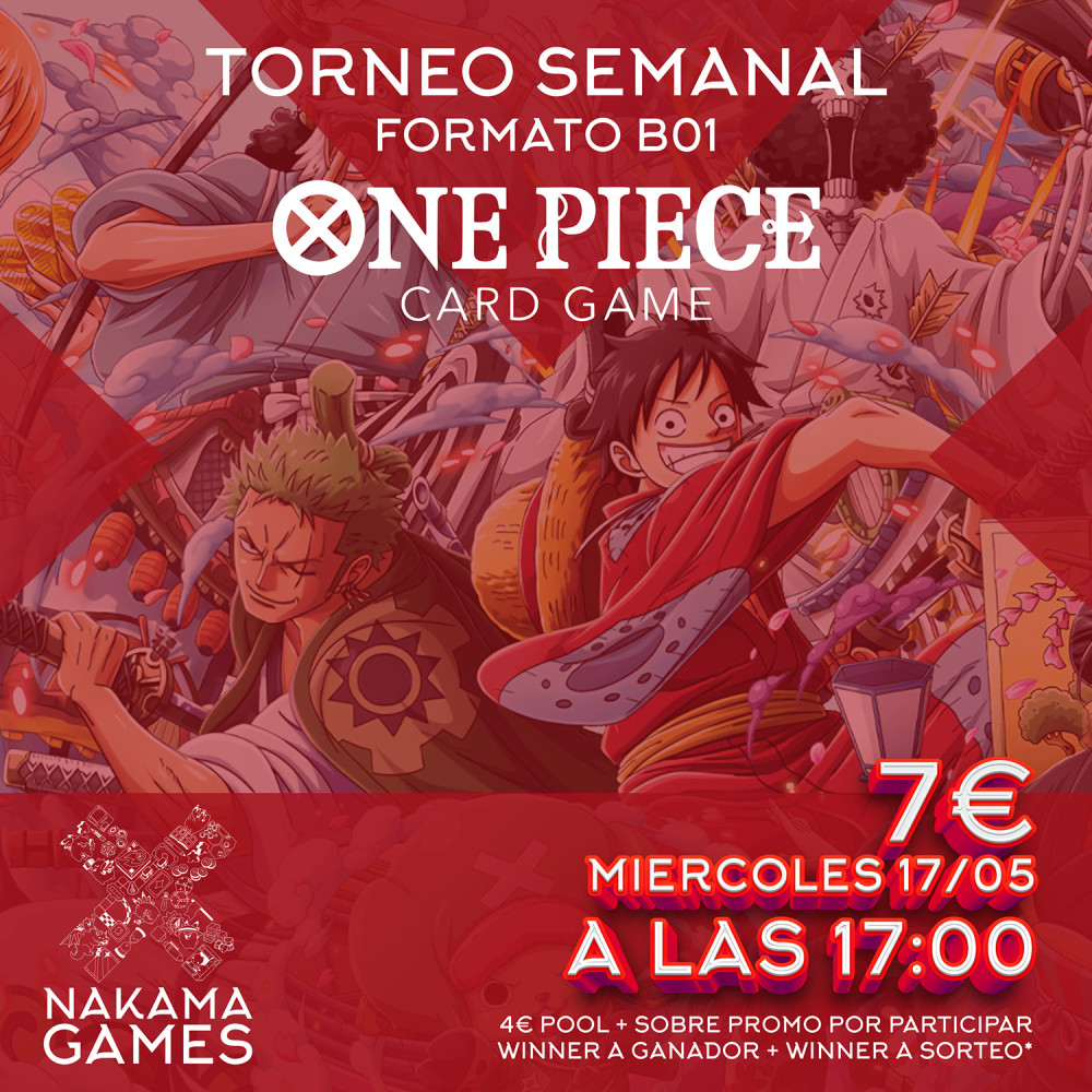 Torneo Semanal One Piece 17/05