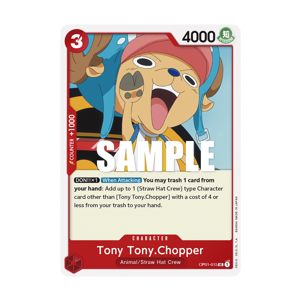 Tony Tony. Chopper OP01-015