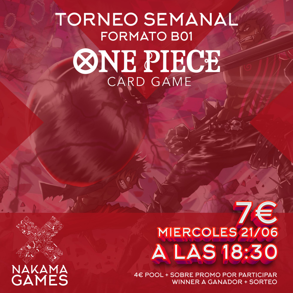 Torneo Semanal One Piece 21/06