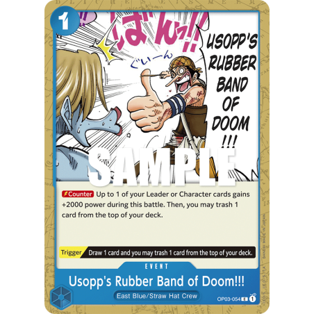 Usopp's Rubber Band of Doom!!! OP03-054