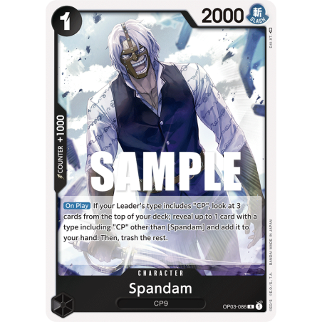 Spandam OP03-086