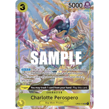 Charlotte Perospero OP03-113 ALT V2