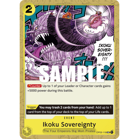 Ikoku Sovereignty OP03-118