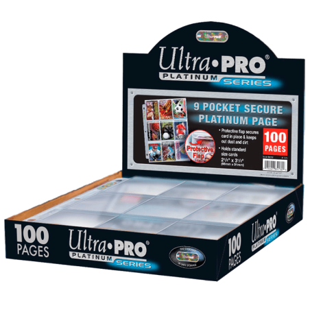 Hoja 9 Bolsillos Silver Ultrapro