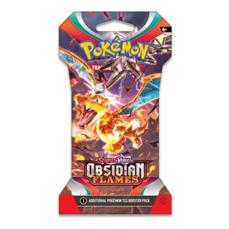 Llamas Obsidianas Sobre Blister Pokemon TCG