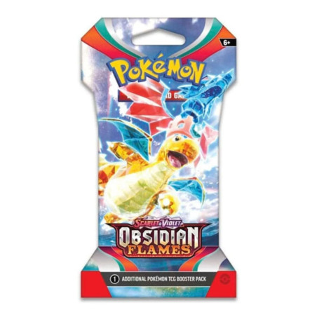 Llamas Obsidianas Sobre Blister Pokemon TCG