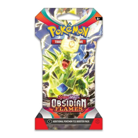 Llamas Obsidianas Sobre Blister Pokemon TCG
