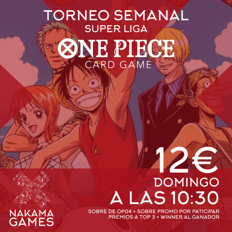 Torneo Semanal Liga One Piece 08/10