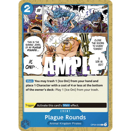 Plague Rounds OP04-055