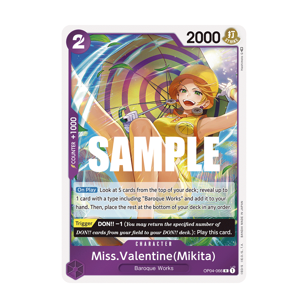Miss.Valentine(Mikita) OP04-066