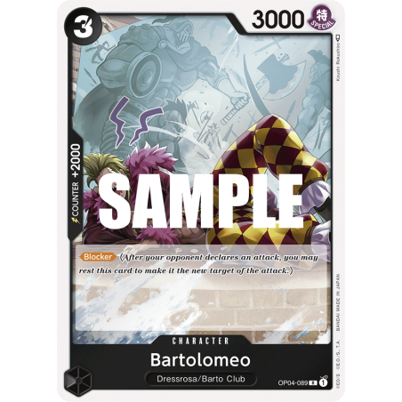 Bartolomeo OP04-089