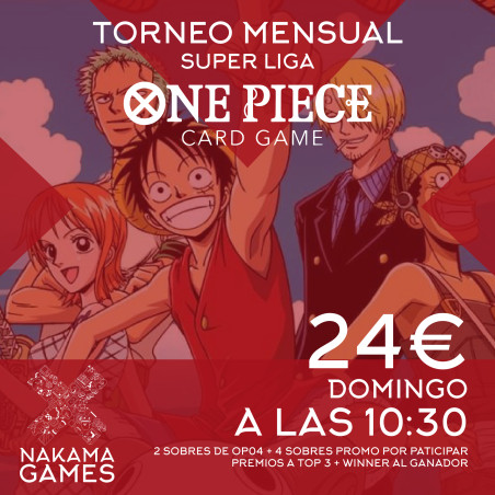 Torneo Mensual Liga One Piece 29/10