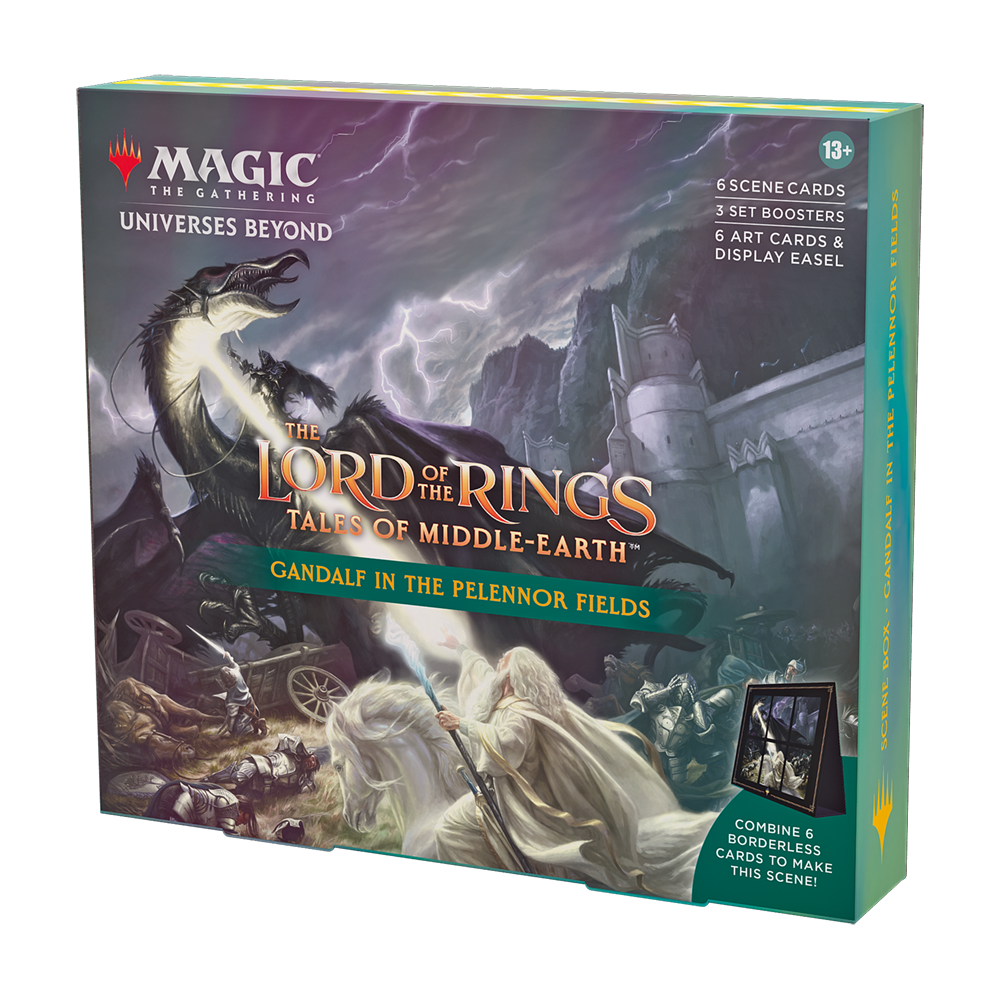Scene Box Lord of the Rings Gandalf in the Pelennor Fields MTG