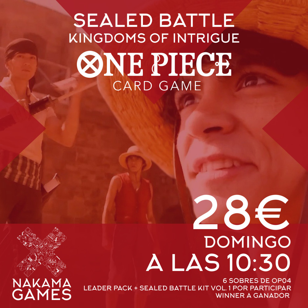 Torneo Sealed Battle One Piece 26/11