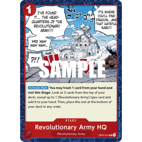 Revolutionary Army HQ OP05-021