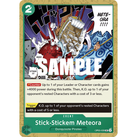 Stick-Stickem Meteora OP05-039