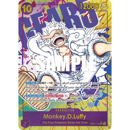 Monkey.D.Luffy OP05-119 ALT V2