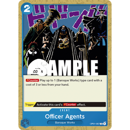 Officer Agents OP01-087