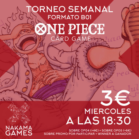 Torneo Semanal One Piece 31/01