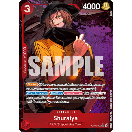 Shuraiya OP06-009 ALT V2