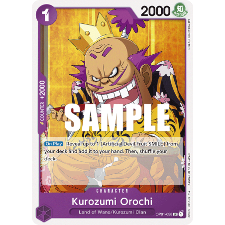 Kurozumi Orochi OP01-098