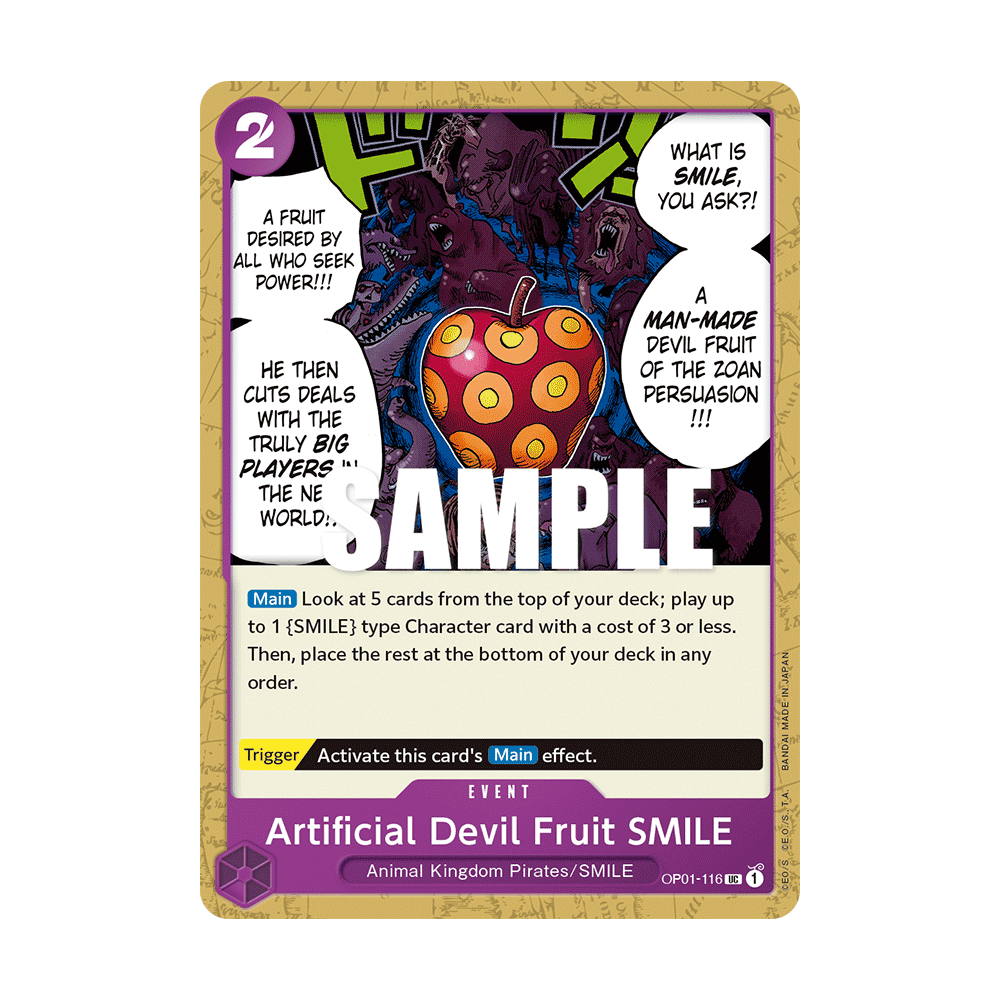 Artificial Devil Fruit SMILE OP01-116