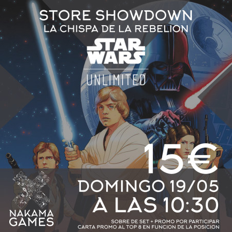 Store Showdown Star Wars Unlimited 19/05