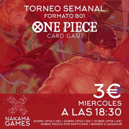 Torneo Semanal One Piece 08/05