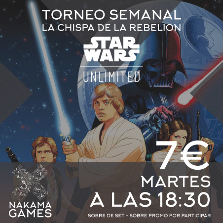Torneo Semanal Star Wars Unlimited 07/05