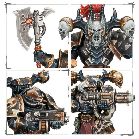 Chaos Terminator Squad - Chaos Space Marines - Warhammer 40.000