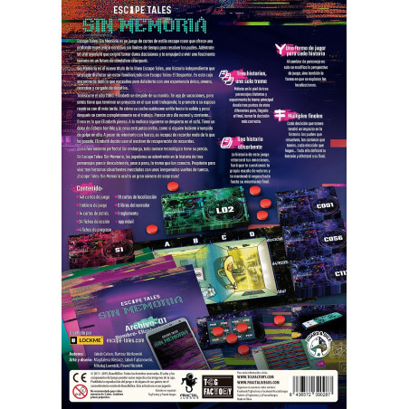 Escape Tales Sin Memoria