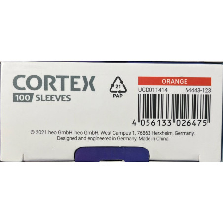 Fundas Ultimate Guard Cortex Estandar Mate (100) Naranja