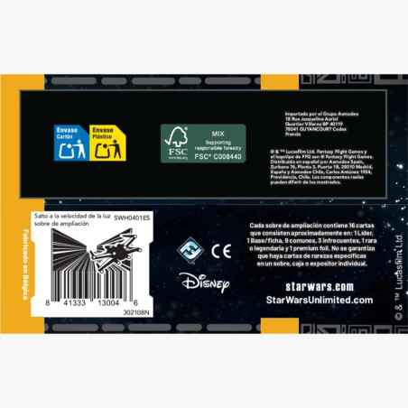 Salto a la Velocidad de la Luz Booster Box Star Wars Unlimited (Castellano)