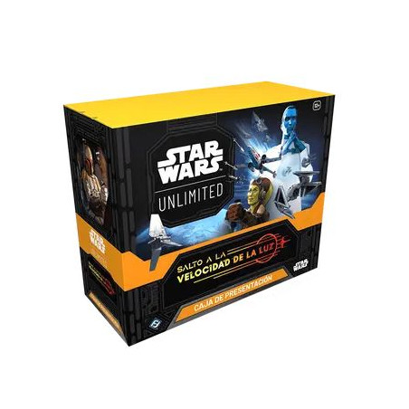 Salto a la Velocidad de la Luz  Caja de Presentación Star Wars Unlimited (Castellano)
