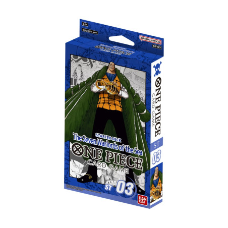 Starter Deck The Seven Warlords of the Sea ST03 One Piece Card Game