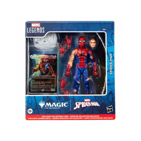 Marvel Legends Magic: The Gathering Figura Battle Damaged Spider-Man