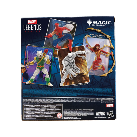 Marvel Legends Magic: The Gathering Figura Agent Anti-Venom
