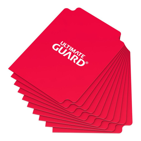 Card Dividers Standard (10) - Rojo